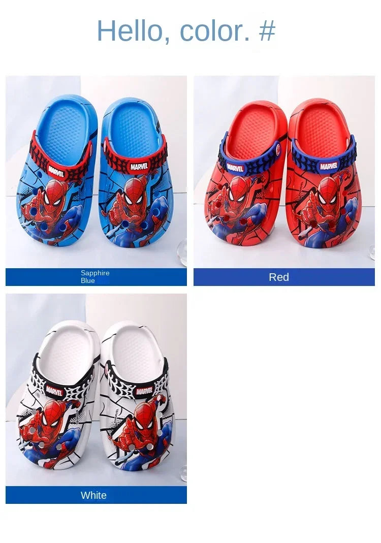 Chinelo Infantil Disney Homem-Aranha – Antiderrapante, Confortável e Macio para Meninos