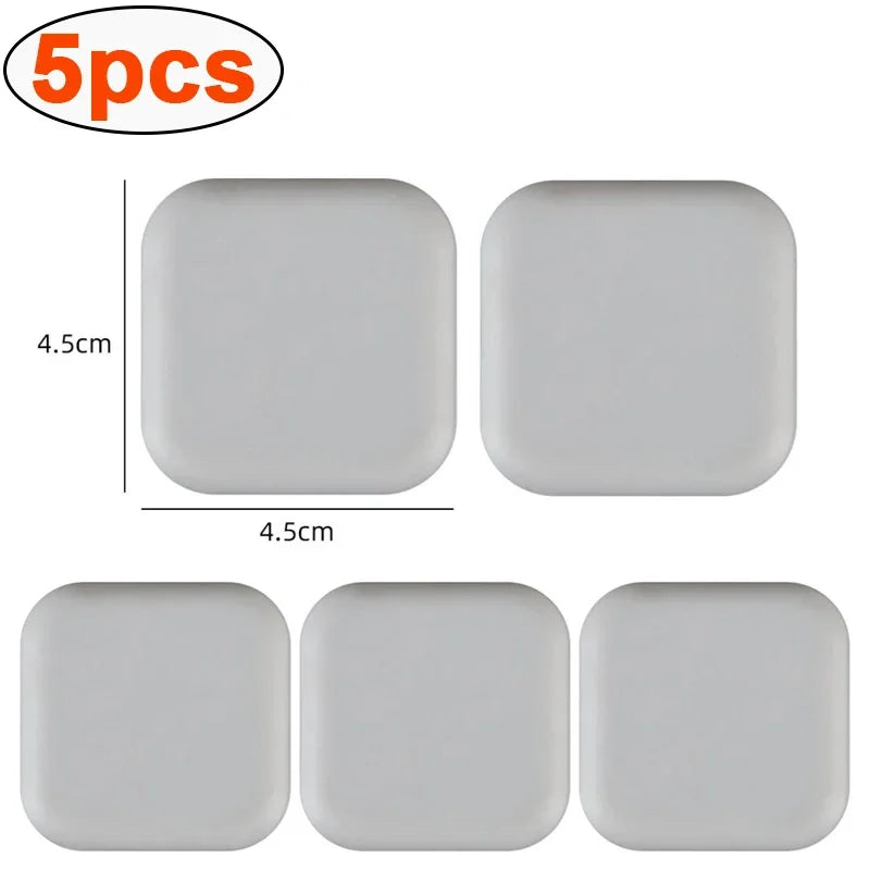 Batente de Porta de Silicone – Protetor de Parede 5 Peças