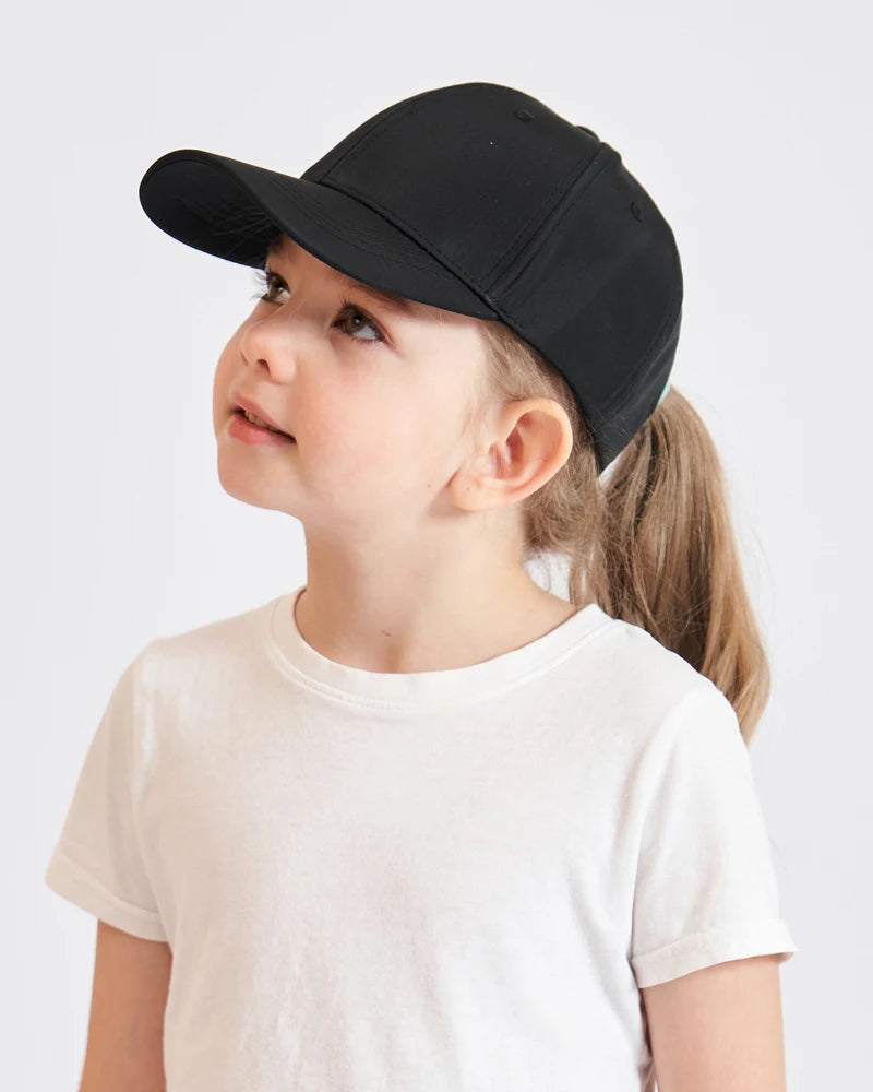 Boné Infantil de Beisebol Ajustável para Meninas – Chapéu de Sol Esportivo de Verão (53/56cm)