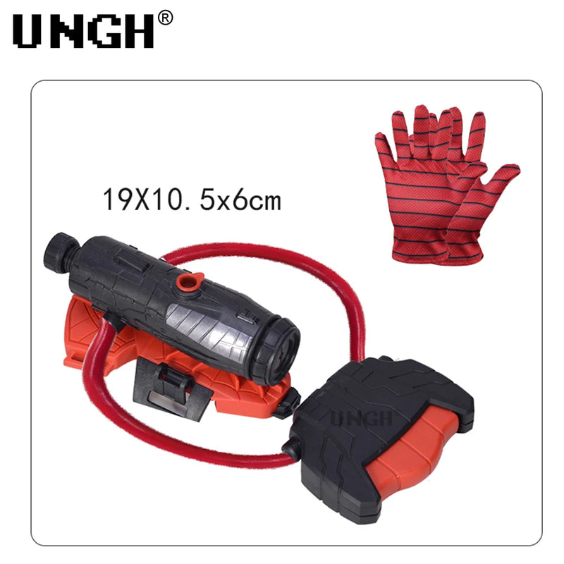 UNGH Spider Launcher – Pistola de Água de Pulso para Brincadeiras de Verão e Praia, com Luvas para Crianças