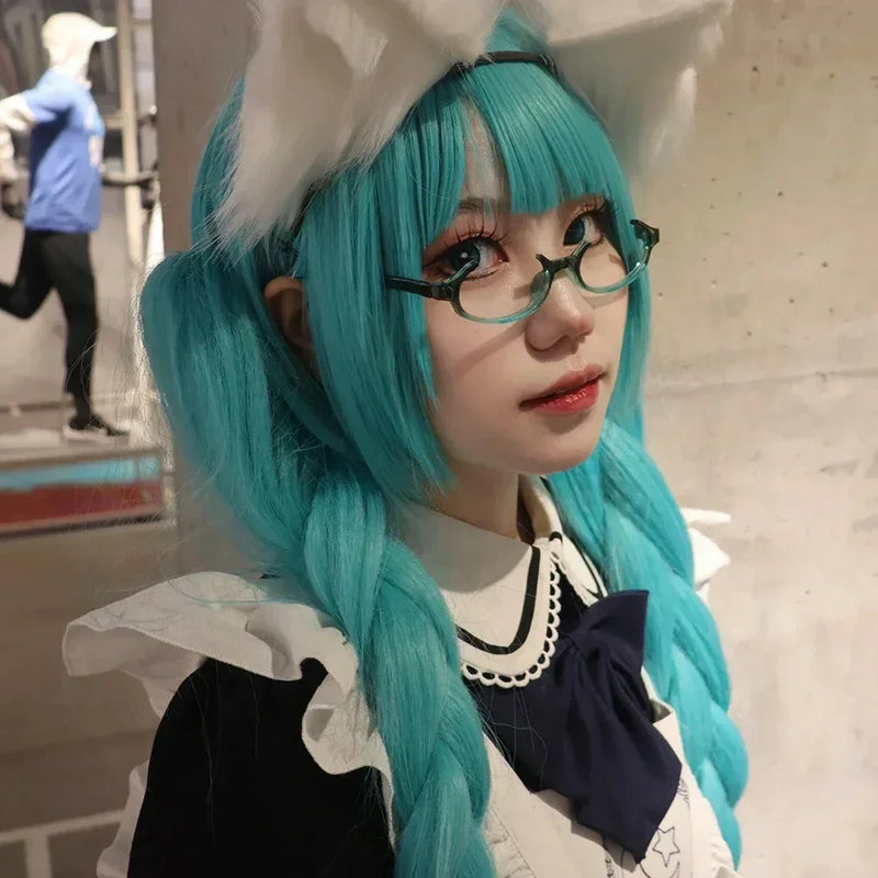 Óculos de Cosplay Kamishiro Rize / Akemi Homura | Acessório de Moda Redondo Sem Lentes