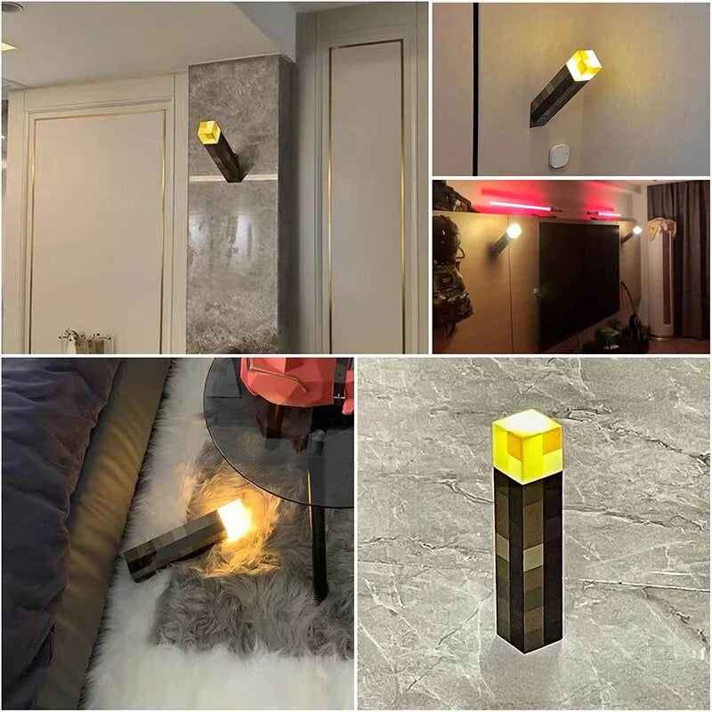 Luminária Noturna LED Recarregável USB – Luz Infantil e Decorativa para Natal, Sala e Quarto